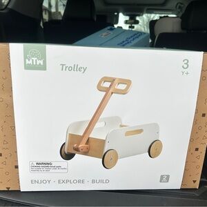 MT Kids Trolley - Cream and Tan